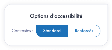 Déroulant accessibilité