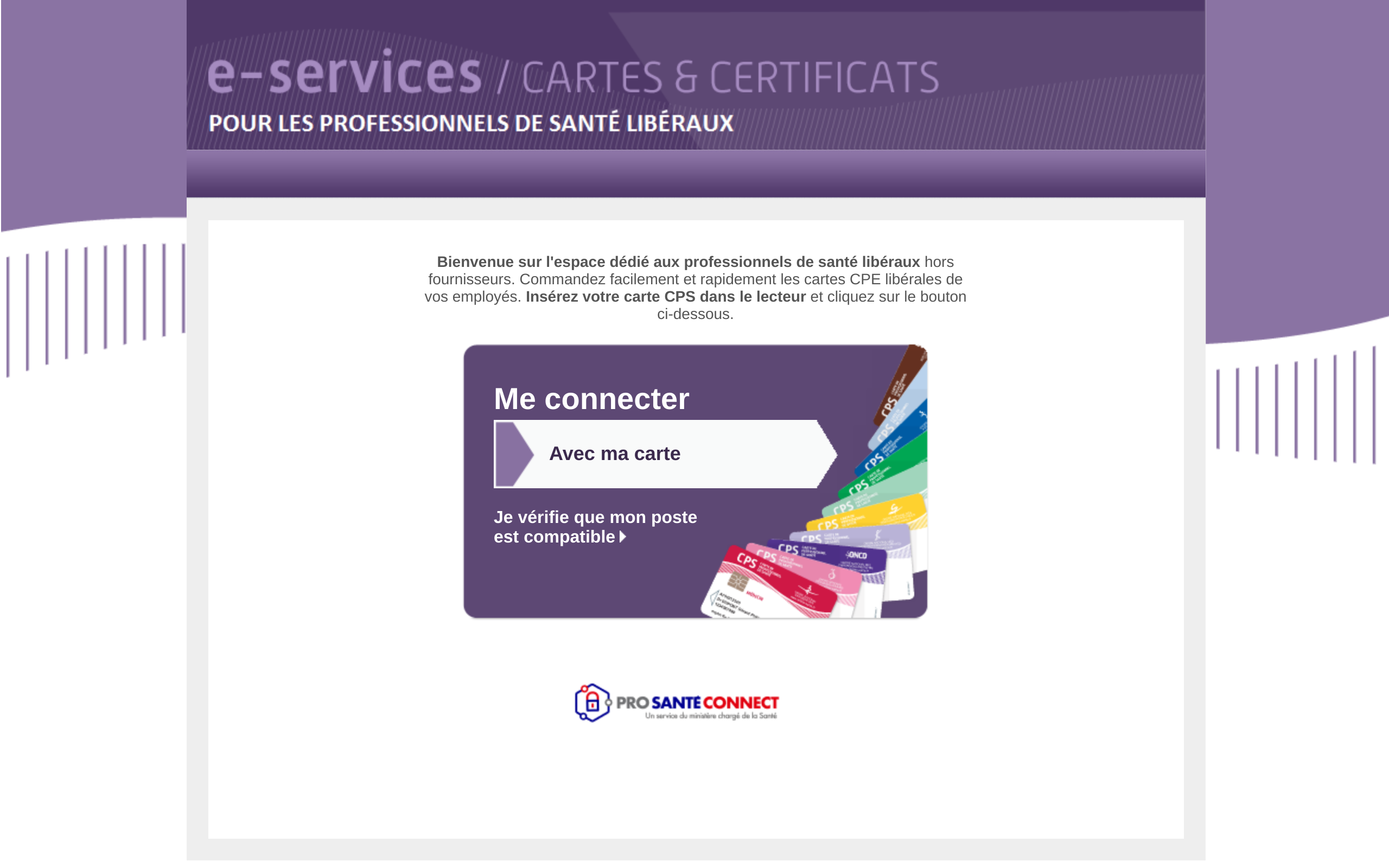 Copie d'écran de https://tops.eservices.esante.gouv.fr