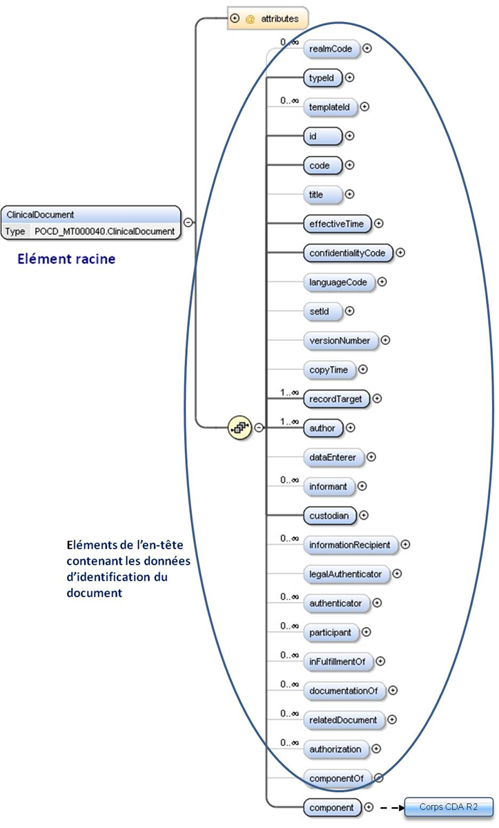 schéma XML CDA R2